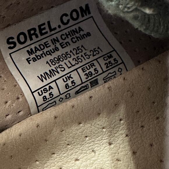 Sorel Size 8.5 Colorful Pink Kinetic Lite Athletic Sneaker Shoe Walking Comfort - Picture 10 of 11